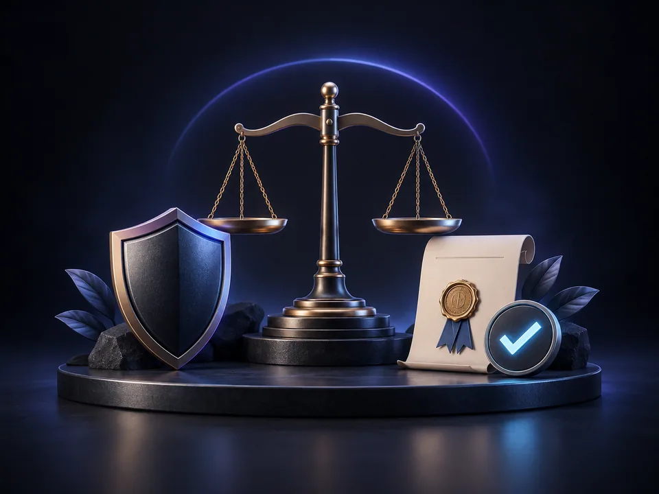 Legal & Compliance: ร่างและดูสัญญา นโยบาย ความเป็นส่วนตัว และความเสี่ยงด้านกฎหมาย